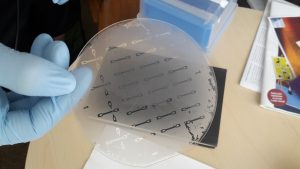 Mask for making microfluidic chips