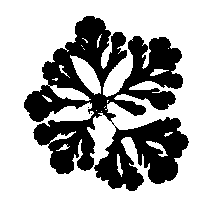 fractal eGaIn droplet